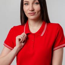 Рубашка поло женская Virma Stripes Lady, красная / Миниатюра WWW (1000)