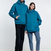 Худи Kulonga Oversize, бирюзовое / Миниатюра WWW (1000)