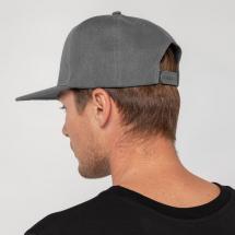 Бейсболка Snapback с прямым козырьком, серая / Миниатюра WWW (1000)