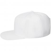 Бейсболка Snapback с прямым козырьком, белая / Миниатюра WWW (1000)