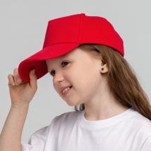 Бейсболка детская Standard Kids, красная / Миниатюра WWW (1000)