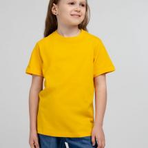 Футболка детская Regent Kids 150, желтая / Миниатюра WWW (1000)