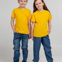 Футболка детская Regent Kids 150, желтая / Миниатюра WWW (1000)