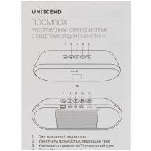 Беспроводная стереоколонка Uniscend Roombox, черная / Миниатюра WWW (1000)