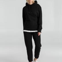 Толстовка с капюшоном унисекс Hoodie, черная / Миниатюра WWW (1000)