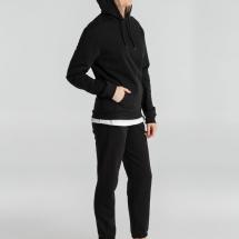 Толстовка с капюшоном унисекс Hoodie, черная / Миниатюра WWW (1000)