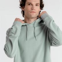 Толстовка с капюшоном унисекс Hoodie, серо-зеленая / Миниатюра WWW (1000)