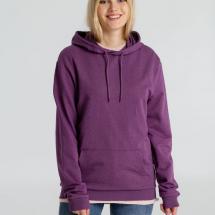 Толстовка с капюшоном унисекс Hoodie, фиолетовый меланж / Миниатюра WWW (1000)