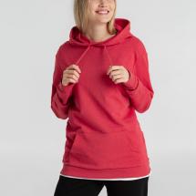 Толстовка с капюшоном унисекс Hoodie, красный меланж / Миниатюра WWW (1000)