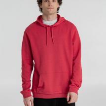 Толстовка с капюшоном унисекс Hoodie, красный меланж / Миниатюра WWW (1000)