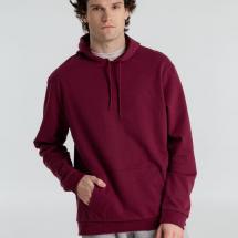 Толстовка с капюшоном унисекс Hoodie, бордовая / Миниатюра WWW (1000)