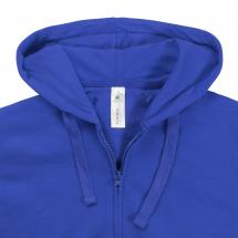 Толстовка женская Hooded Full Zip ярко-синяя / Миниатюра WWW (1000)